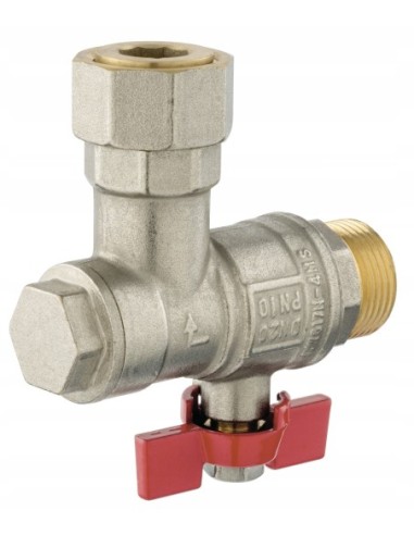 Zestaw zaworów kątowych pod kocioł 2-funkcyjny FERRO ZK2F1520