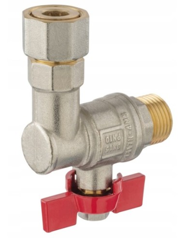 Zestaw zaworów kątowych pod kocioł 2-funkcyjny FERRO ZK2F1520