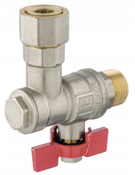 Zestaw zaworów kątowych pod kocioł 2-funkcyjny FERRO ZK2F1520