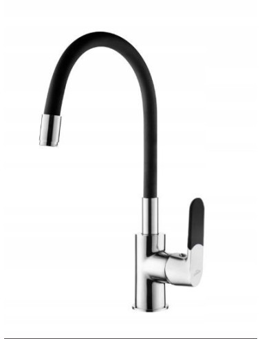 Bateria kuchenna stojąca Invena Joga czarny, srebrny BZ32L04C