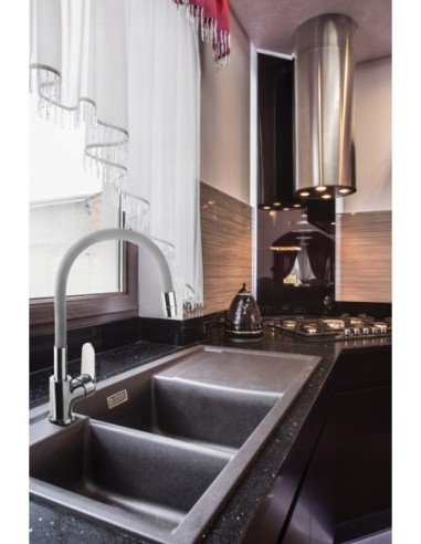 Bateria kuchenna stojąca Invena Joga beżowy, srebrny BZ32L03C