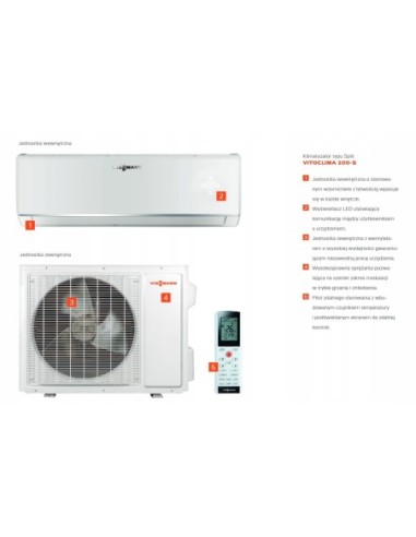 VIESSMANN VITOCLIMA 200-S 2,7 KLIMATYZATOR WIFI ZK07342