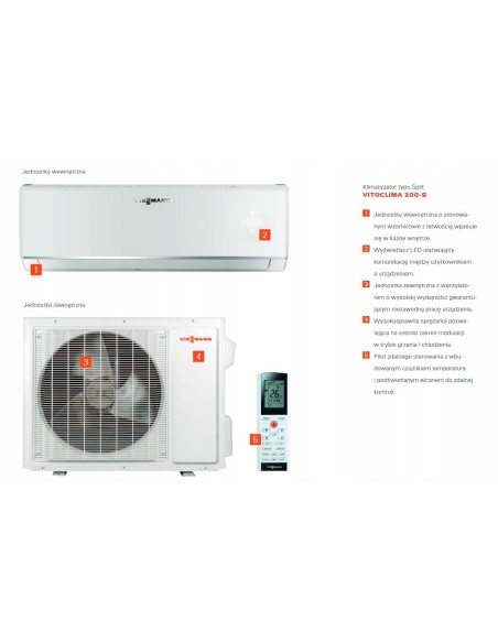VIESSMANN VITOCLIMA 200-S 2,7 KLIMATYZATOR WIFI ZK07342