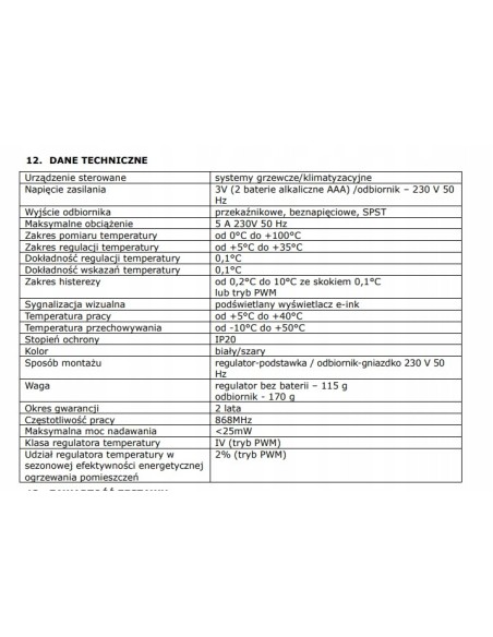 Sterownik Euroster E4040TXRX