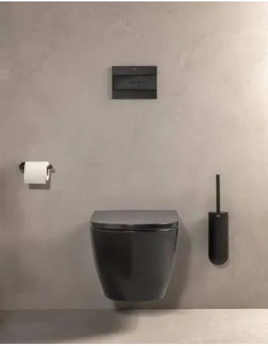 ROCA ONA DESKA WOLNOOPADAJĄCA CZARNY MAT A801E12081