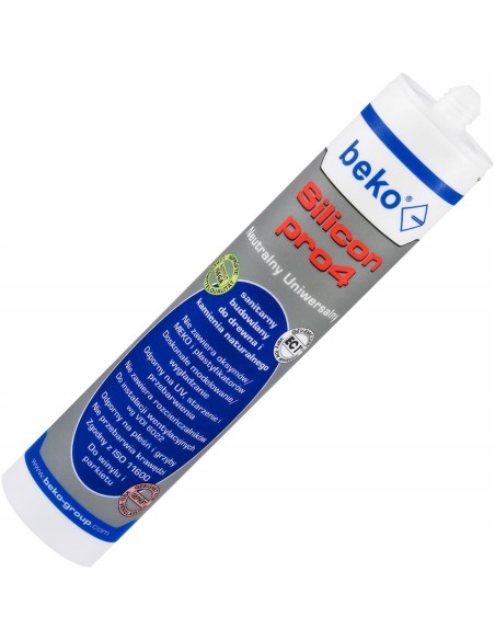 Uniwersalny silikon BEKO PRO4 310ML BIAŁY 22402
