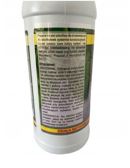 Faren płyn udrażnianie rur 1l BIO EFFECT PS066