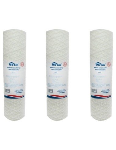 Filtr do wody wkład 10 sznurkowy filtrujący 5 mikron PP5 Ustm