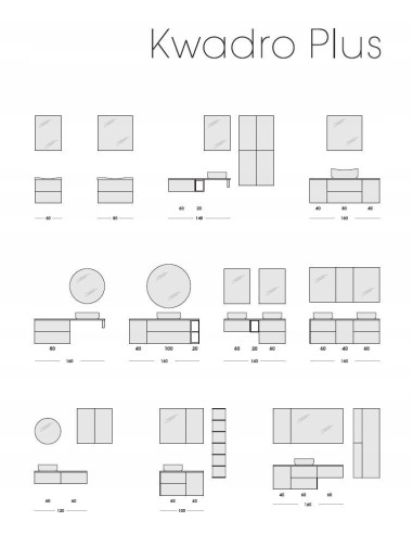 Elita kwadro plus szafka podumywalkowa A857970806