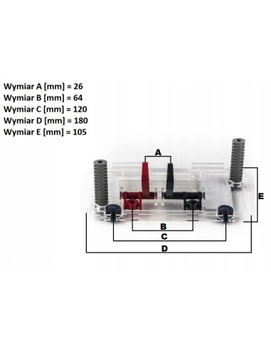 TECE Płytka maskująca z dźwigienkami do stelaża WC 8 cm OCTA SLIM 9820194