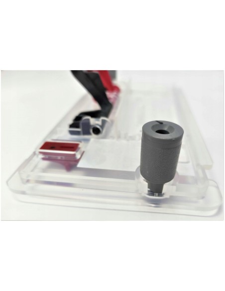 TECE Płytka maskująca z dźwigienkami do stelaża WC 8 cm OCTA SLIM 9820194