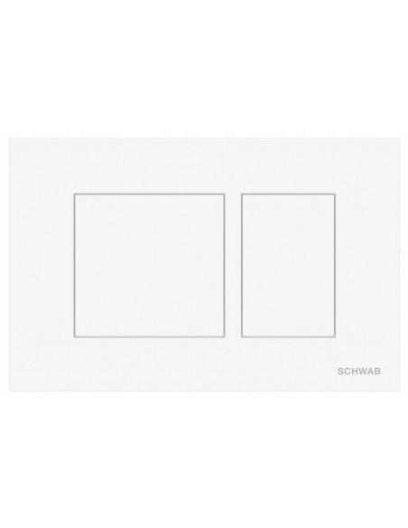 SCHWAB PRZYCISK SPŁUKUJĄCY CERES BIAŁY DWUDZIELNY P67-0130-0250