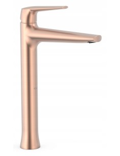 Bateria umywalkowa stojąca Tres Fuji złoty róż mat 28180301OPM