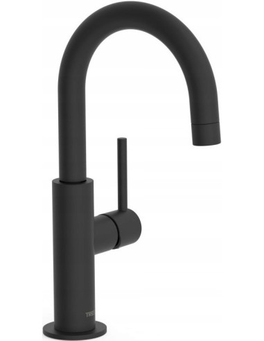 Bateria umywalkowa stojąca Tres Study czarny 26290403NM