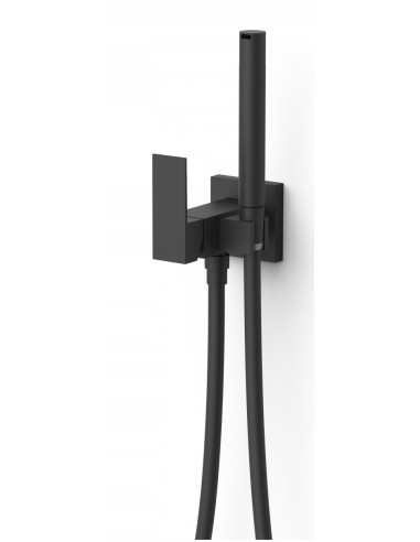 Bateria bidetowa Tres CUADRO EXCLUSIVE czarny 00612301NM