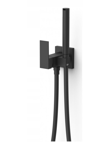 Bateria bidetowa Tres CUADRO EXCLUSIVE czarny 00612301NM