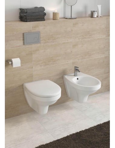 CERSANIT Zestaw miska wisząca Delfi / MITO + deska K97-140