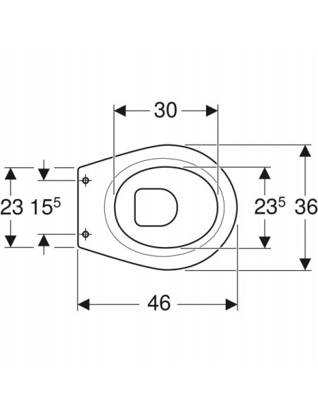 KOŁO IDOL Miska stojąca WC M13000001/M13000000