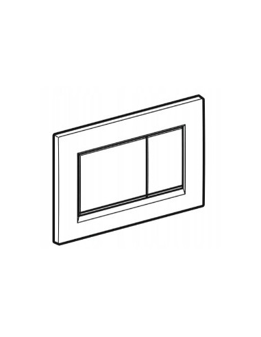 GEBERIT Sigma30 Przycisk uruchamiający czarny mat 115.883.16.1