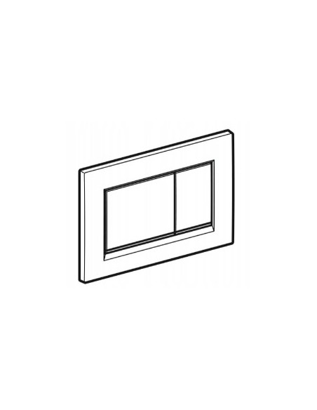 GEBERIT Sigma30 Przycisk uruchamiający czarny mat 115.883.16.1