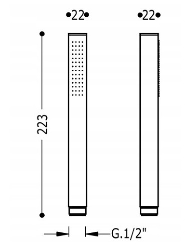 TRES Słuchawka antical 00663901NM