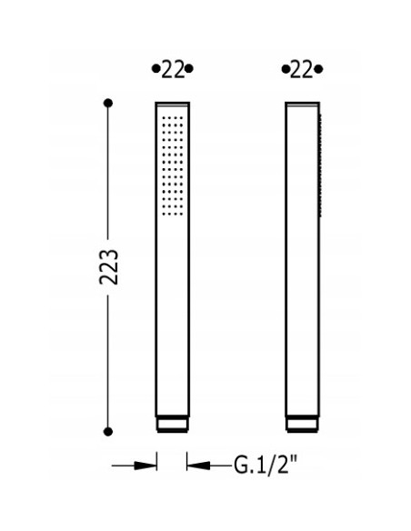 TRES Słuchawka antical 00663901NM
