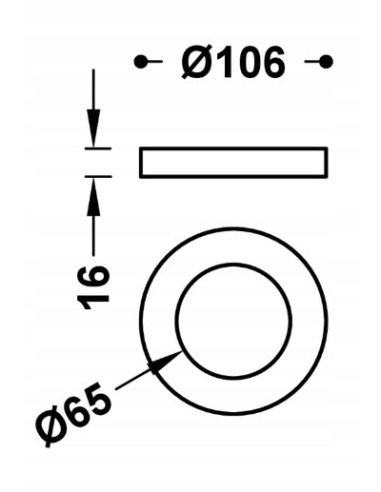 TRES Compl Griferia Uszczelka łącznika 25477006