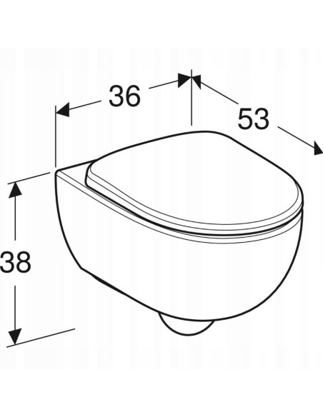 GEBERIT Selnova Premium miska wc z deską wolnoopadającą biały 502.793.00.1