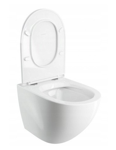 Miska podwieszana z deską wolnoopadającą Omnires OTTAWACMWBP