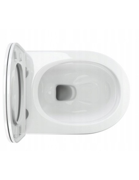 Miska podwieszana z deską wolnoopadającą Omnires OTTAWACMWBP