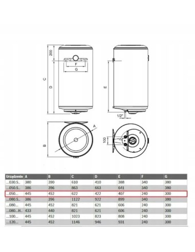 BOSCH Tronic 2000T B 50L 7-736-506-106
