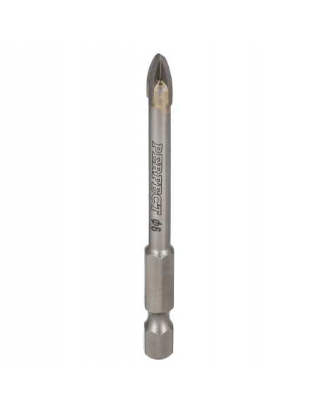 Wiertło do szkła 6,0 x 75 mm Stalco S-72174