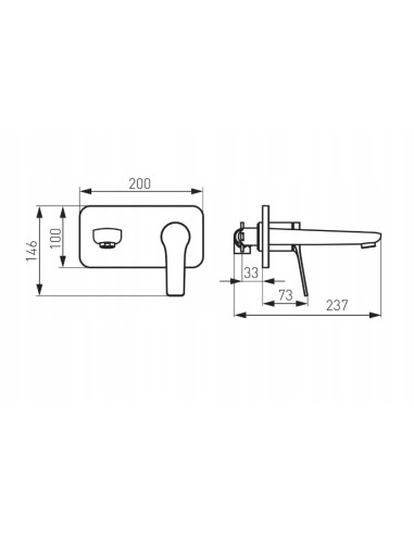 Ferro Stratos Black bateria umyw. podt. BSC3PABL