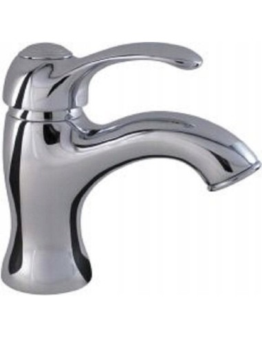 Tres Classic Bateria umywalkowa stojąca srebrny 24210301