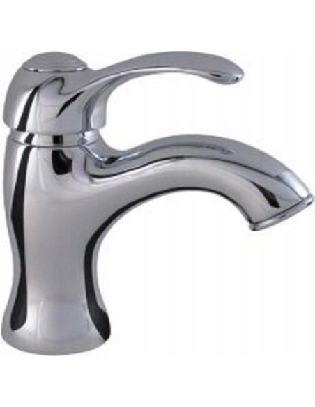 Tres Classic Bateria umywalkowa stojąca srebrny 24210301