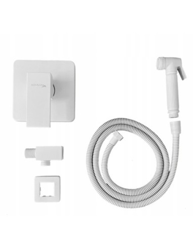 Tres Study Bateria bidetowa podtynkowa biały mat 134123BM