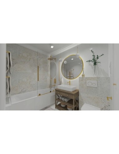 Rączka słuchawka prysznicowa Omnires Yosemite złoty połysk YOSEMITE-RGL