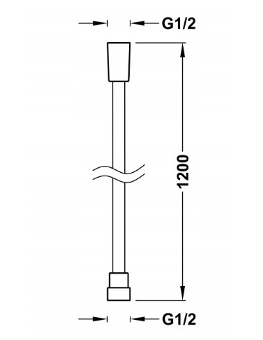 TRES Wąż SATIN 913460912NM