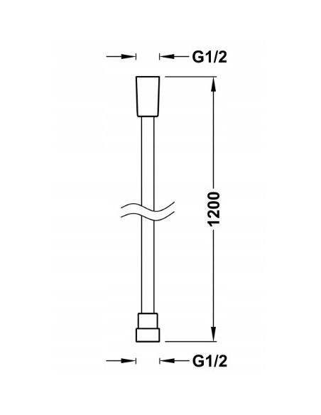 TRES Wąż SATIN 913460912NM