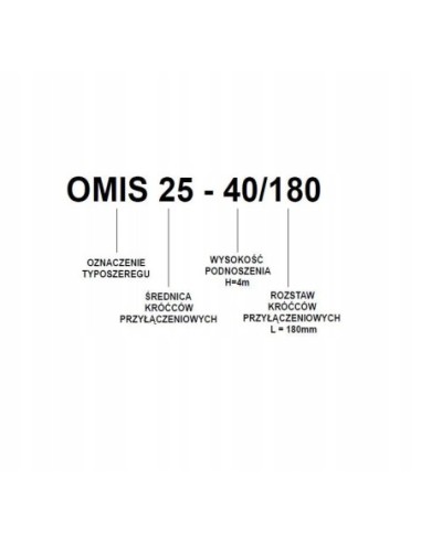 Pompa obiegowa Omnigena OMIS 25-60/180