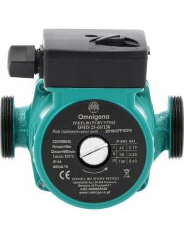 Pompa obiegowa Omnigena OMIS 25-60/130