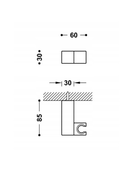 TRES Uchwyt regulowany 107839