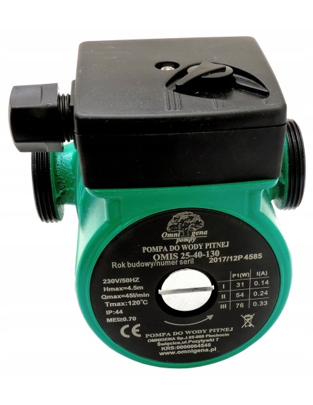 Pompa obiegowa do wody Omnigena OMIS25-40/130