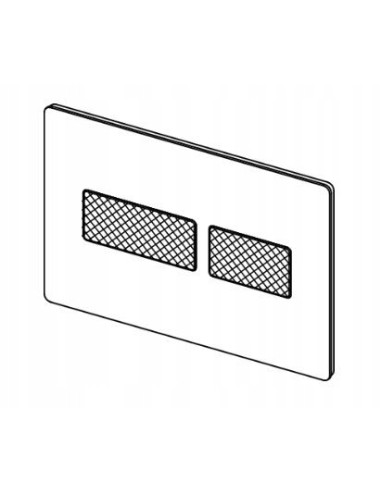 Przycisk spłukujący do WC Tece SOLID brązowy 9240435