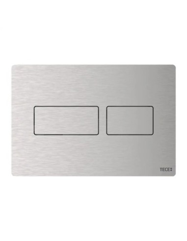 Przycisk spłukujący do WC Tece SOLID srebrny 9240434