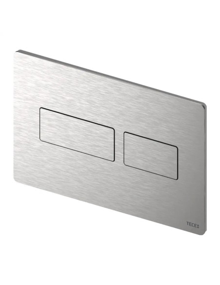 Przycisk spłukujący do WC Tece SOLID srebrny 9240434