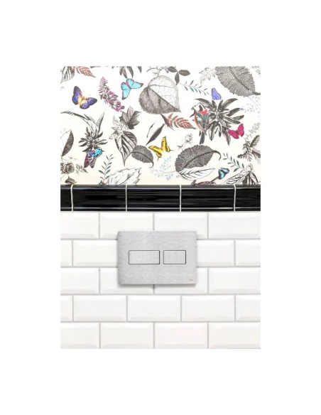 Przycisk spłukujący do WC Tece SOLID srebrny 9240434