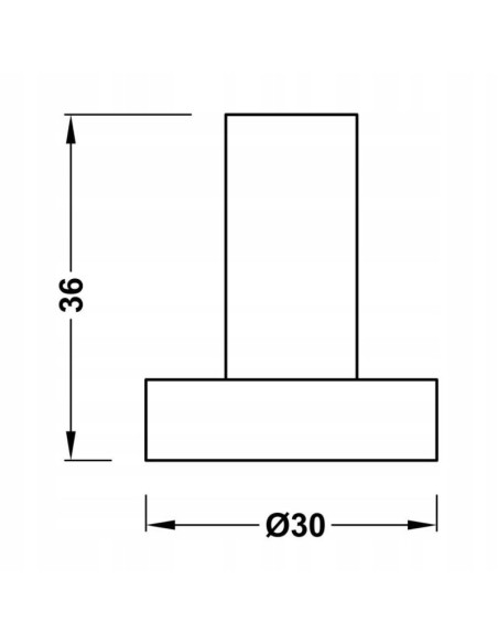 Tres Max Haczyk na ręcznik chrom 16123620