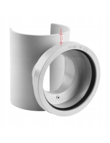 Siodło mechaniczne McAlpine 110/50 mm BOSSCONN110-50-GR