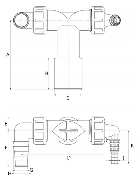 Syfon pralkowy McAlpine 32/40 mm WMVT-3240PL